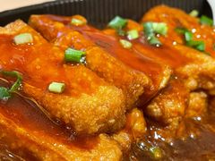 鲍汁扣自制豆腐-宝园酒家(美林M·LIVE天地东座店)