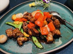 彩椒牛肉粒-香雪海饭店中餐厅(人民桥店)