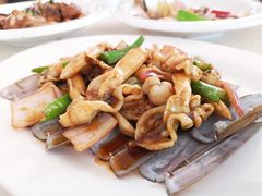 炒圣子-辉记虾塘海鲜农庄