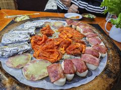 -老姐石板烧烤+铜炭火锅(总店)