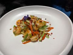 红胡椒粒炒虾球-宛平九号