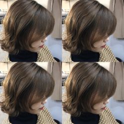 网红刘海Grico作品-茶发Salon·烫发染发理发