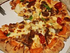 意式慢炖牛肉披萨薯泥朵朵卷边-必胜客(WOW中心城店)