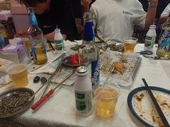 -海盗船. 龙虾烧烤. 酒馆