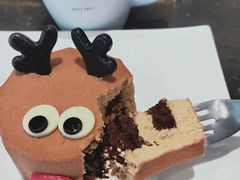 麋鹿圣诞留芯蛋糕-星巴克(绵阳涪城凯德店)