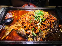 -探鱼·鲜青椒爽麻烤鱼(三水广场店)
