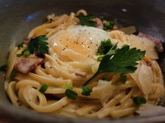 奶油培根半熟蛋意面-EN SPACE恩空间