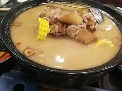 腊排骨藕汤-聚益堂万州烤鱼•江湖菜•小龙虾
