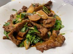 香菜拌牛肉-万秋楼
