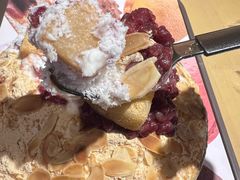 红豆年糕雪冰-劳顶笨咖啡(敦化店)