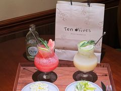 话梅芭乐气泡水-Ten Olives甜点