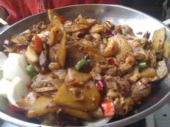 干锅土豆片-蟹岛开饭楼