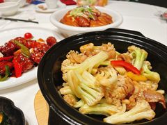 虾酱啫台山菜花-天喜酒楼饭市·茶市(同德皇宫店)