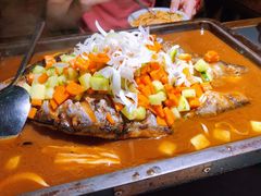 酱香烤鱼-探鱼·鲜青椒爽麻烤鱼(中天广场店)