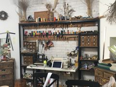 店内环境-猛犸手作·皮具·diy团建·礼品定制(新华路店)