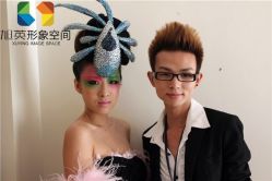 旭英形象空间—明星合作合影-旭英形象空间