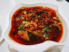 秘制水煮牛肉-香港新发烧腊茶餐厅(水围店)