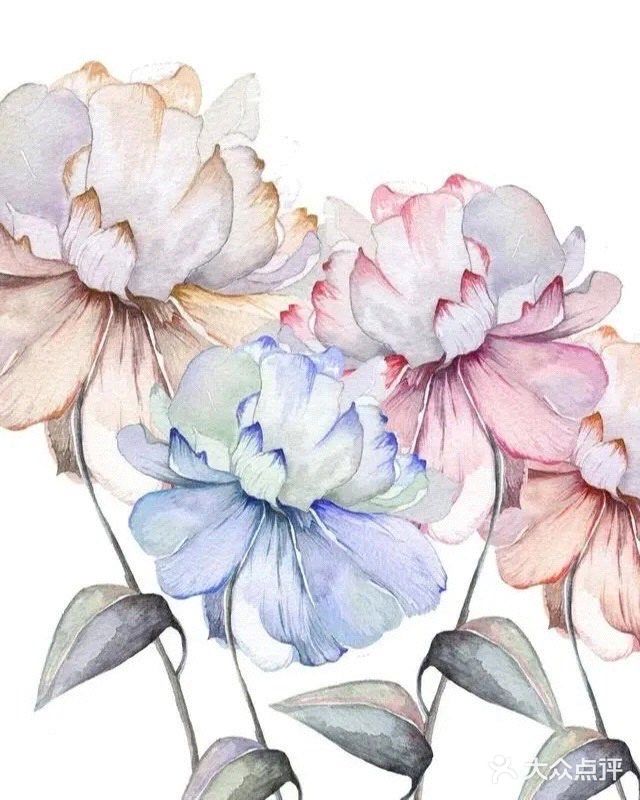 在墙上画出喜欢💕的作品