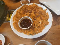 泡菜饼-喇喇排骨火锅·传统韩式脊骨汤(望京西园总店)