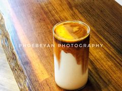 红豆沙拿铁-Line 咖啡(石厦花园店)