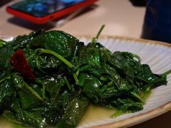 炝炒地瓜叶-山石榴·贵州菜(丰盛里店)