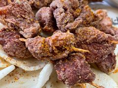 牙签羊肉-鑫真味私房菜馆