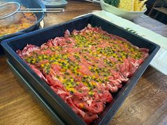 百香果牛肉-花菇朵·云山雀 ll 野生菌锅·野果酸汤·精品滇菜(万柳店)