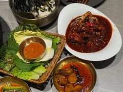 -草家酱蟹炭火烤肉店(珲春南路一店)