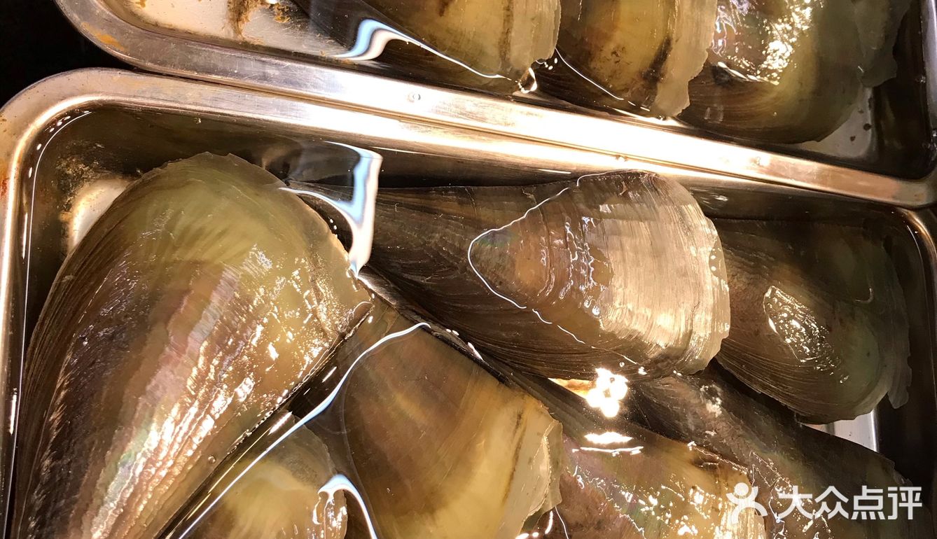 海鲜大世界，各种各样的新鲜海鲜有大闸蟹、象拔蚌、
