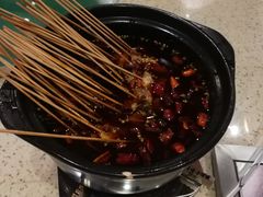 麻辣毛肚锅-喜悦小串海鲜烧烤大排档(高新万达店)