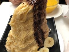 香蕉巧克力冰-味香园传统甜品店(牛车水店)