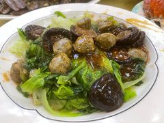 发财花菇鱼丸扒生菜-鸿达渔港