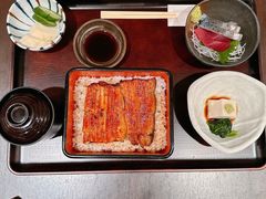 季节限定鳗鱼定食-うなぎ つきじ宮川本廛(伊势丹新宿店)
