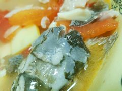 西红柿清汤大渡河鱼-韩妹鱼庄·泸定老字号(泸定店)
