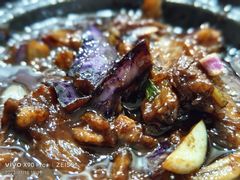 咸鱼茄子煲-广东粤秀餐馆(佳家花园小区店)