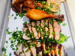葱香烤肉烤鸡拼盘-绿茶餐厅(南翔印象城MEGA店)