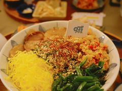 辣猪肉沫叉烧茶泡饭-嘁嘁茶泡饭