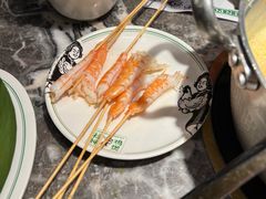 生猛游水虾-禄婶鸡煲·打边炉