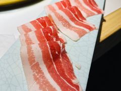 黑猪五花肉-猪啊牛呀羊啊铜盘烤肉(正大广场店)