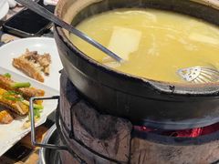 养颜花胶鸡-捞围鲜·港式打边炉(海阳路店)