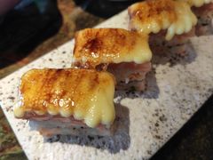 焦糖三文鱼寿司-炙柒Sekinana·精致料理 烧鸟·铁板烧(海上世界店)
