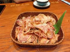 油炸紫洋芋-老滇山寨•云南特色菜•地方菜•民族风情歌舞表演(经开区店)