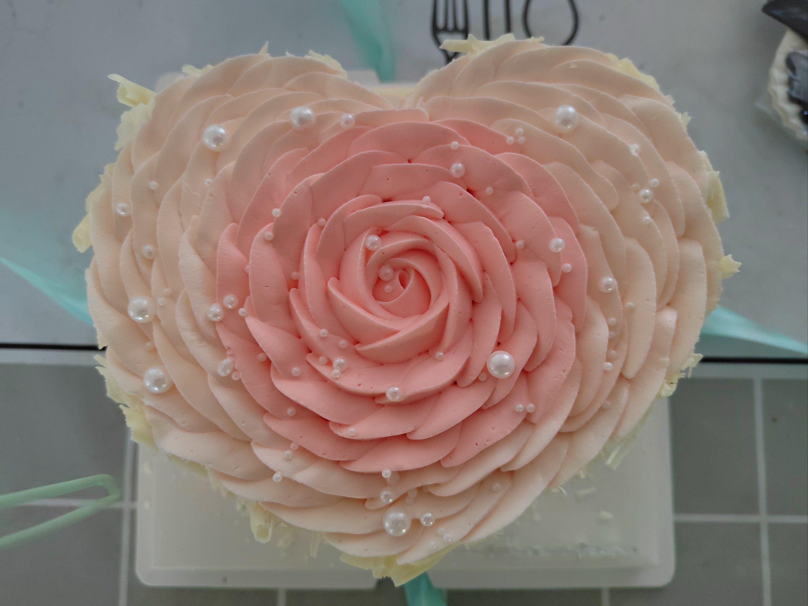 心形蛋糕,甜蜜爆棚❤️