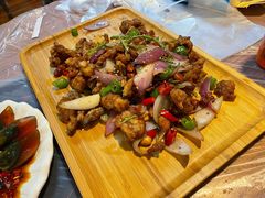 椒盐牛蛙-阿木龙虾·烧烤涮肉羊蝎子(栖山路店)