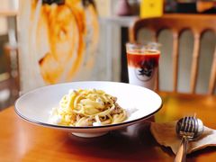 柠檬鸡肉扁意面-从启咖啡(五羊邨店)