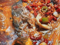 -探鱼·鲜青椒爽麻烤鱼(北京路天河城店)