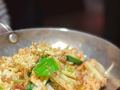 干锅有机花菜-绿茶餐厅(蓝色港湾店)
