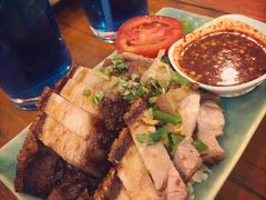 -蝶豆花蓝面条