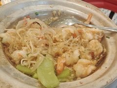 堂焗砂锅蒜蓉开背虾-避风塘·金牌店·夜宵(金玉兰店)