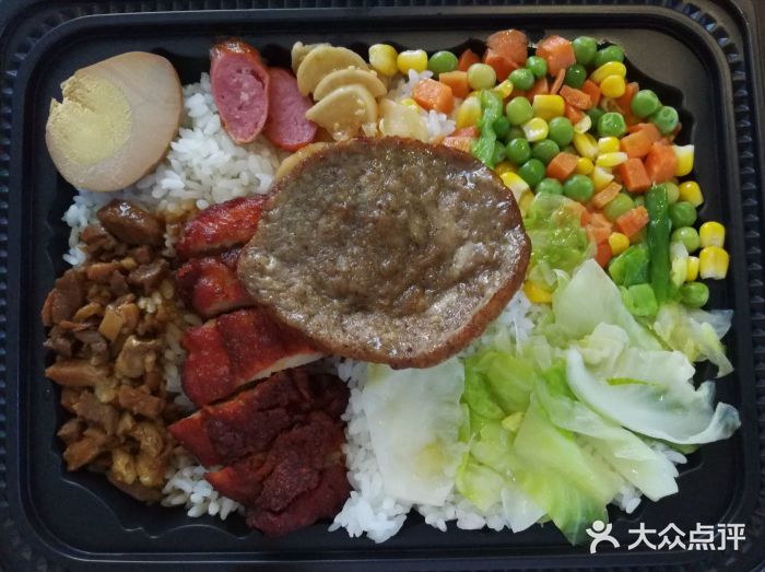 卤肉奥尔良鸡排双拼